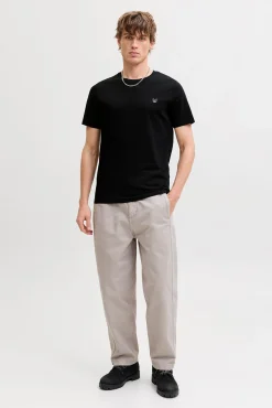 T-shirt slim bordada