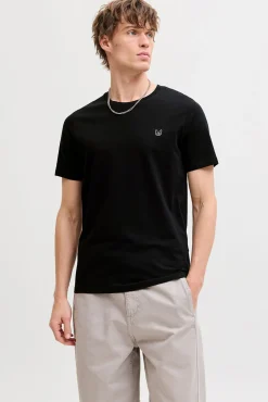 T-shirt slim bordada