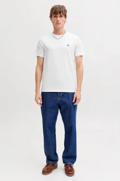 T-shirt slim bordada