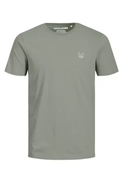 T-shirt slim bordada