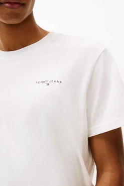 T-shirt slim de manga curta