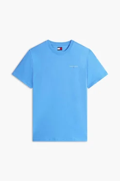 T-shirt slim manga curta