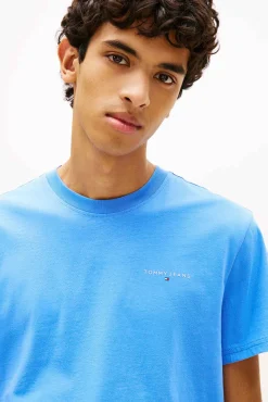 T-shirt slim manga curta