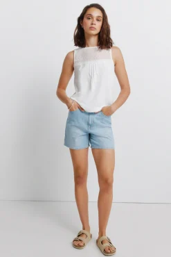 T-shirt alças plumeti