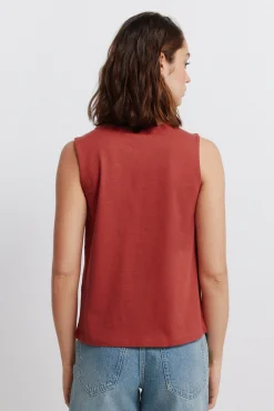 T-shirt alças plumeti