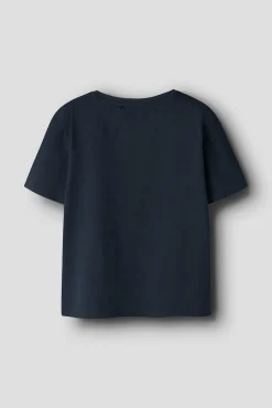 T-shirt Bluey manga curta para menino