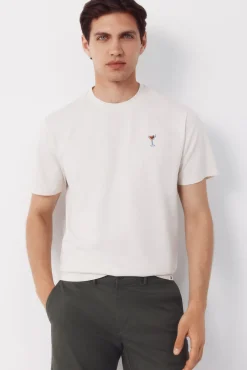 T-shirt bordada