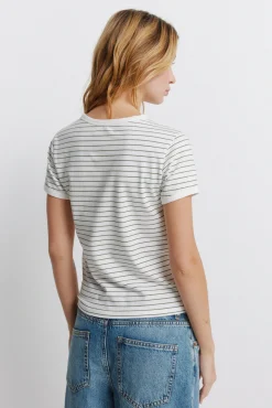 T-shirt básica cintada