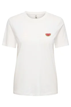 T-shirt básica de manga curta