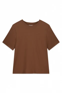 T-shirt básica em algodão
