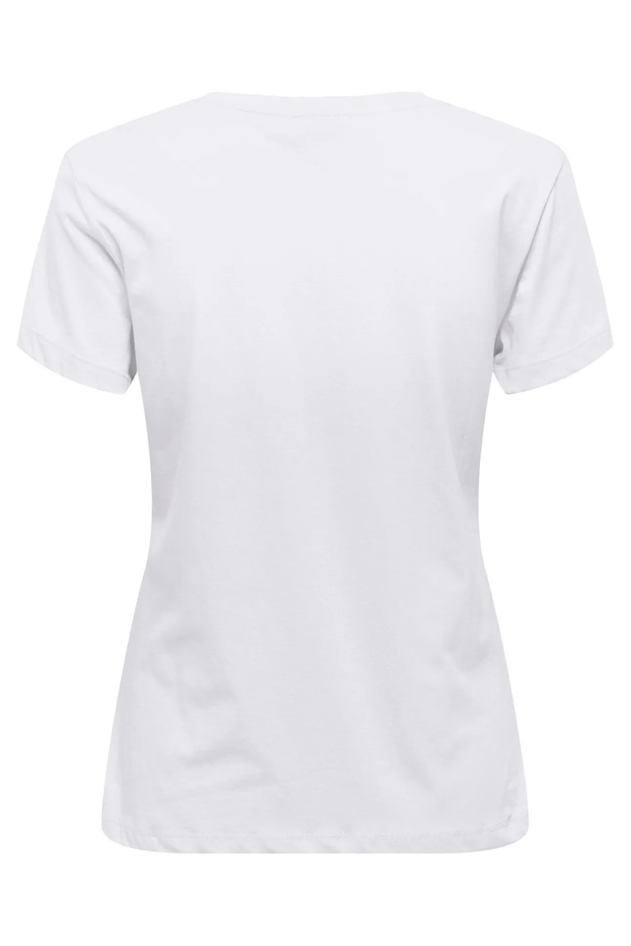 T-shirt básica em algodão