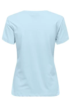 T-shirt básica em algodão