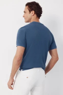 T-shirt básica em piqué
