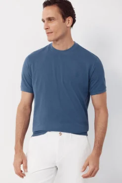 T-shirt básica em piqué