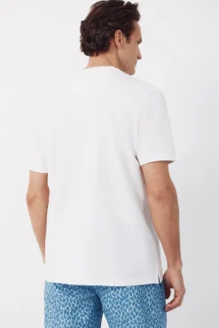 T-shirt básica em piqué