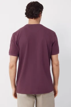 T-shirt básica em piqué
