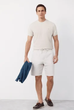 T-shirt básica em piqué
