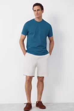 T-shirt básica em piqué