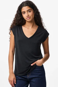 T-shirt básica fluida