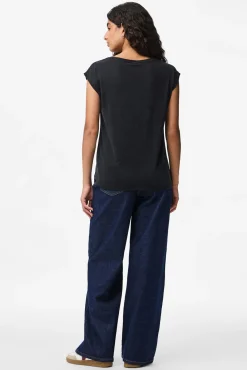 T-shirt básica fluida