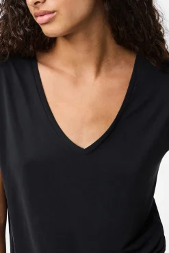 T-shirt básica fluida
