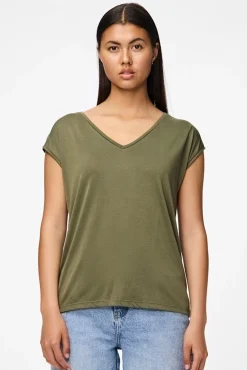 T-shirt básica fluida
