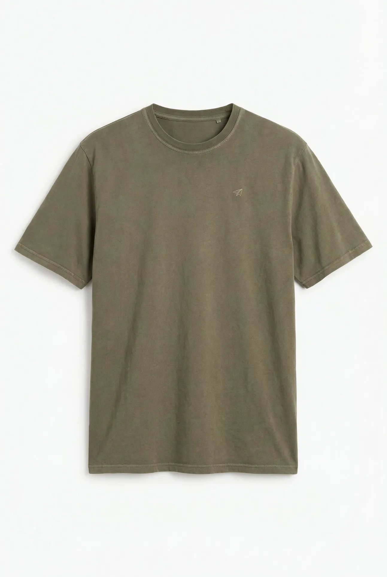 T-shirt básica lavada