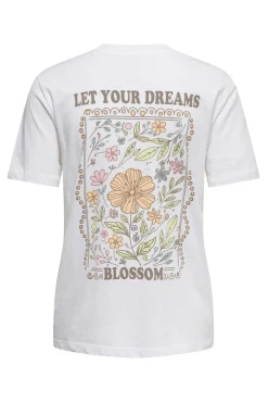T-shirt com desenho na frente