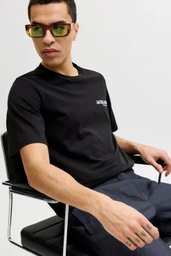 T-shirt com logo em algodão