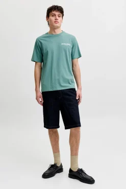 T-shirt com logo em algodão