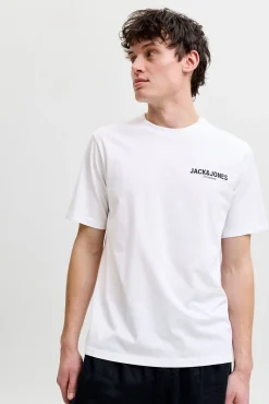 T-shirt com logo em algodão