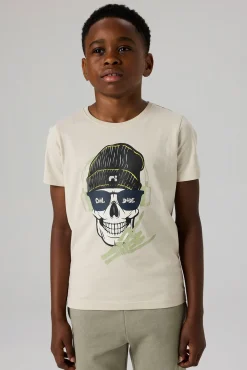 T-shirt de caveira