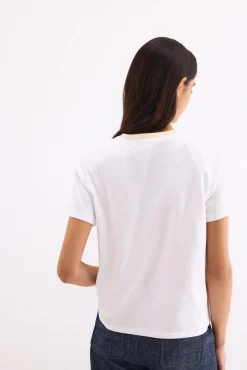 T-shirt de contraste pedro del hierro