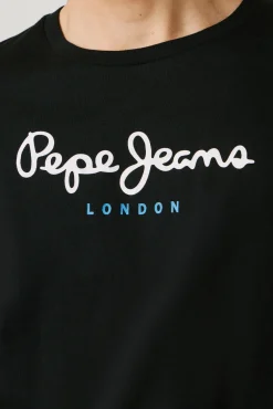 T-shirt de manga comprida com logo