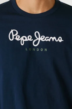 T-shirt de manga comprida com logo