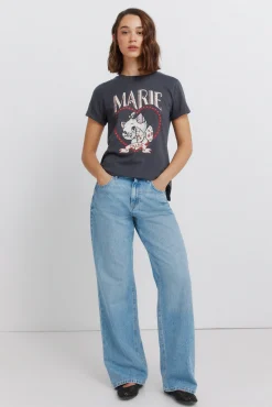 T-shirt de manga curta com desenho