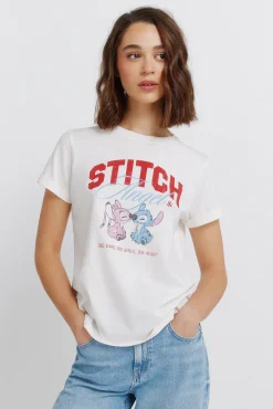 T-shirt de manga curta com desenho