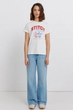 T-shirt de manga curta com desenho