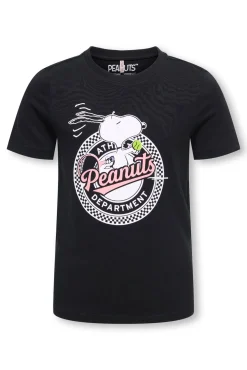 T-shirt de manga curta com estampado frontal