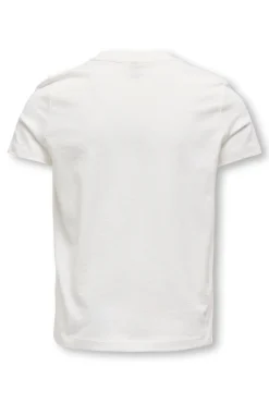 T-shirt de manga curta com estampado frontal