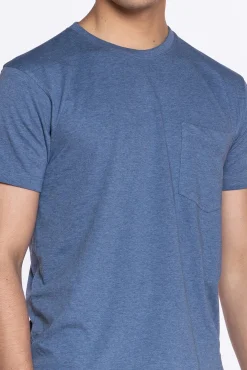 T-shirt de manga curta de homem