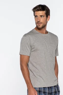 T-shirt de manga curta de homem