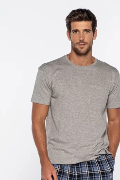 T-shirt de manga curta de homem