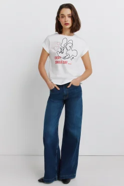 T-shirt de manga curta Disney