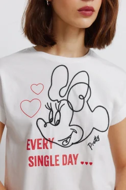 T-shirt de manga curta Disney