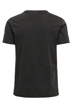T-shirt de manga curta estampada