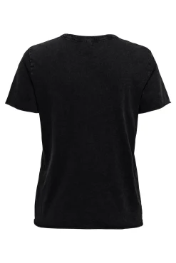 T-shirt de manga curta estampada