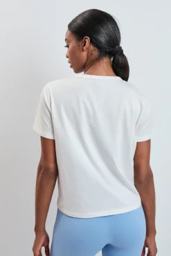 T-shirt de manga curta extrassuave branca