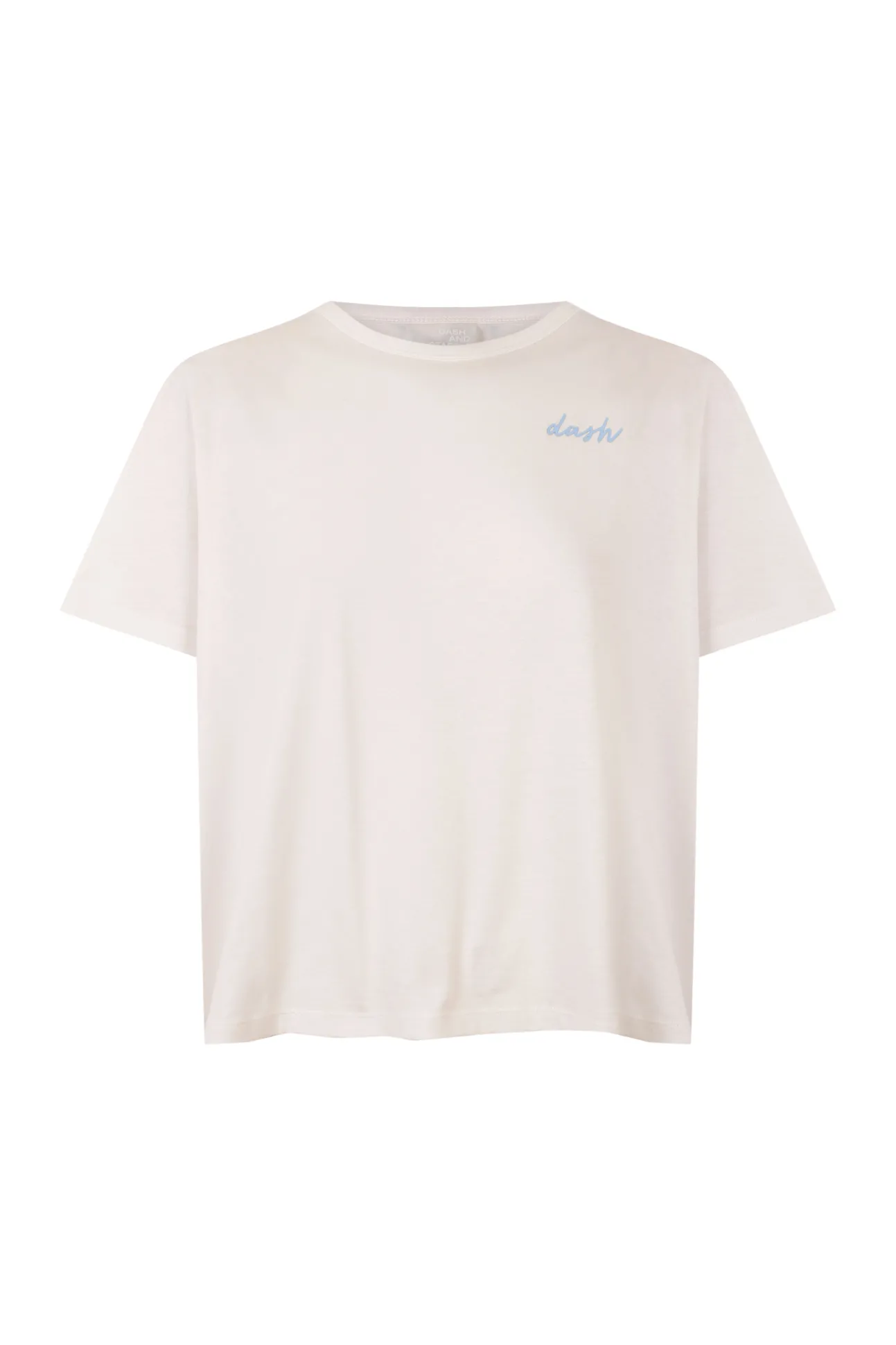 T-shirt de manga curta extrassuave branca