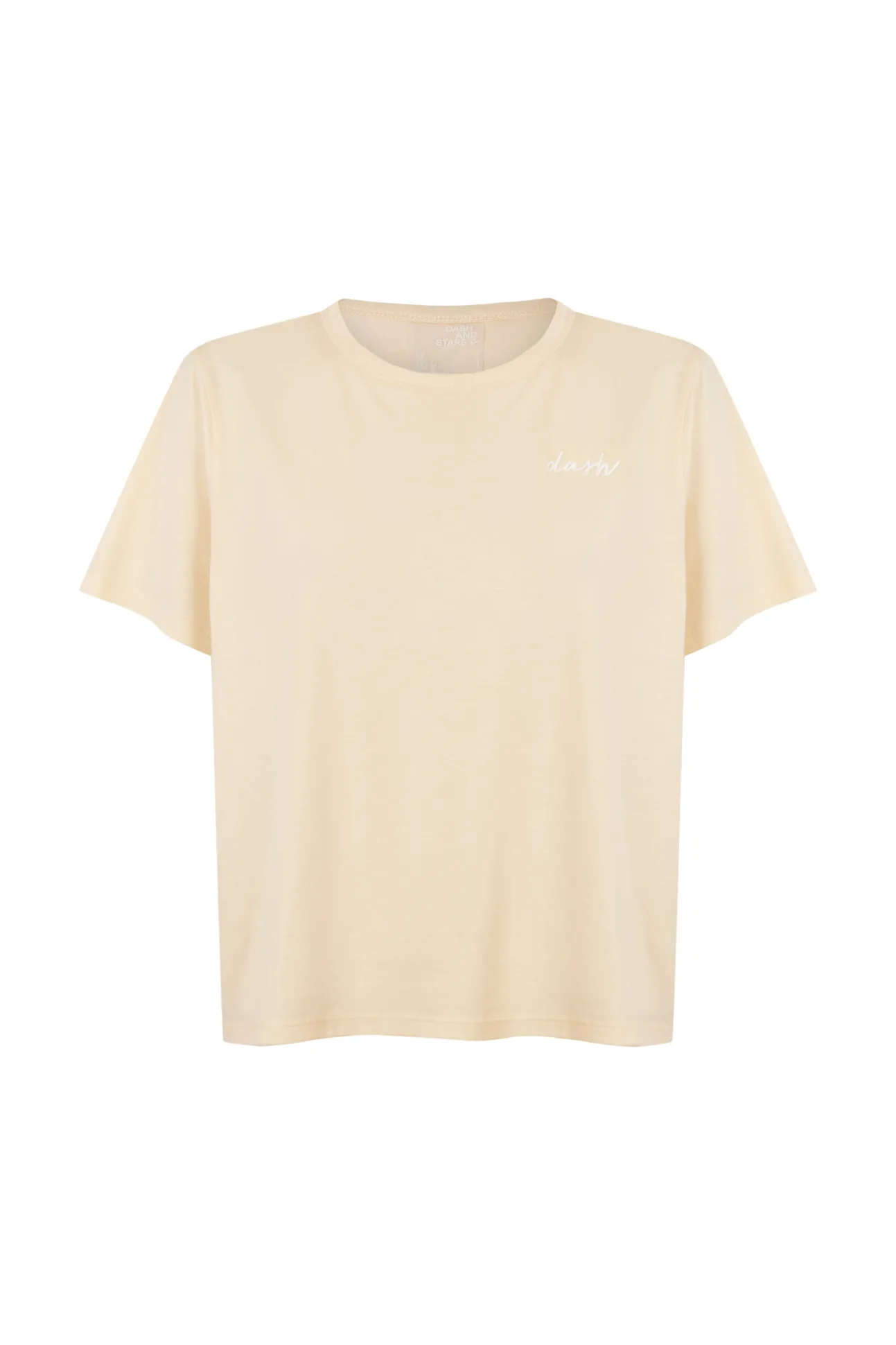 T-shirt de manga curta extrassuave amarela